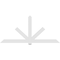 Ekena Millwork Kennewick Architectural Grade PVC Gable Bracket, 108"W x 49 1/2"H x 2"D x 6"F, 11/12 Pitch GBP108X50X0206KEN00 - alternate 4